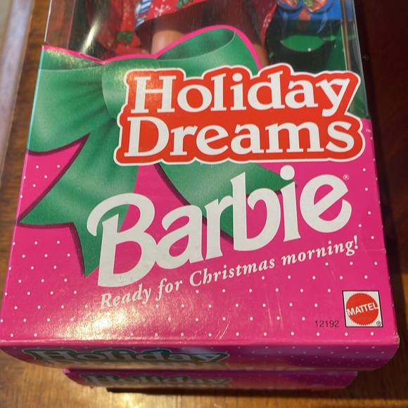 Barbie Holiday Dreams Christmas Morning Vintage Special Edition New In Box - Picture 3 of 4